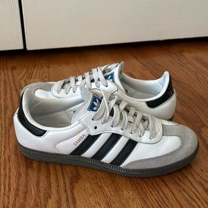 Adidas Samba OG Shoes in cloud white core black
